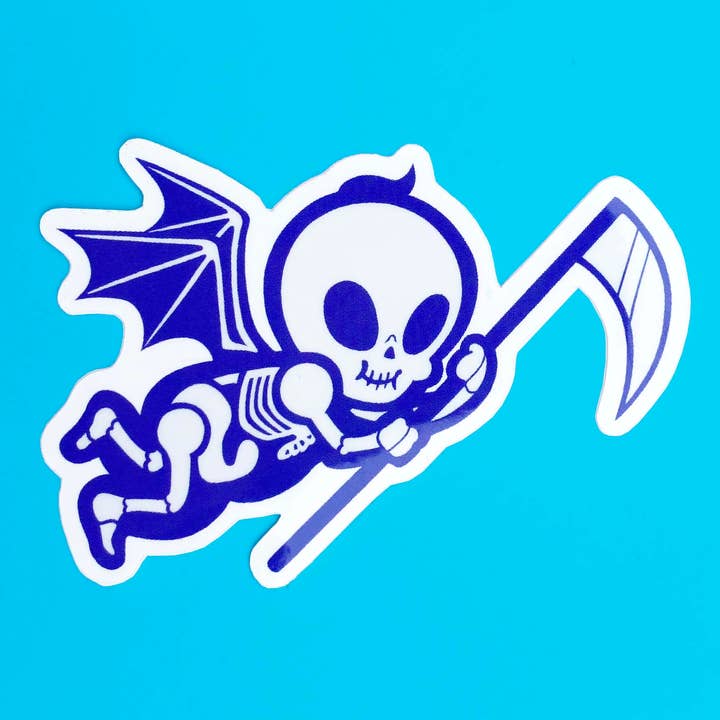 BEBÉ DIABLO SEGADOR // PEGATINA para venta al por mayor de Mo McMasters