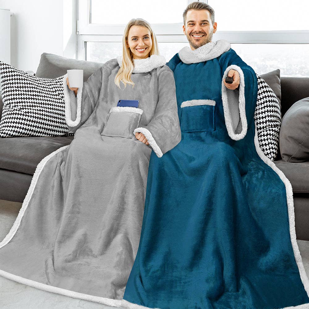 Pavilia - Vendita all'ingrosso Plaid - Coperta con maniche - Tasca applicata150