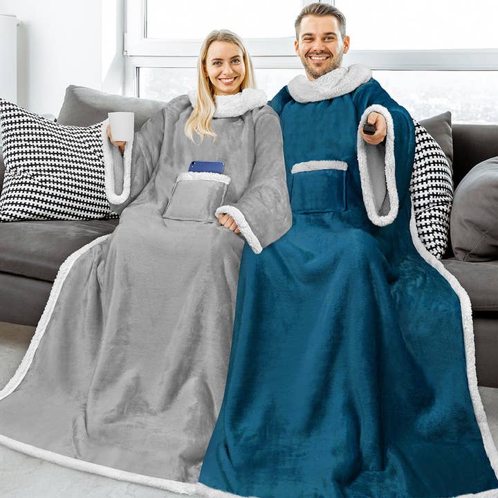 Pavilia - Vendita all'ingrosso Plaid - Coperta con maniche - Tasca applicata150