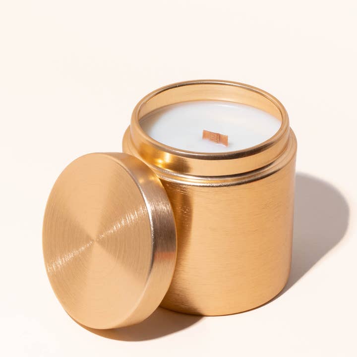 makesy - Wholesale Candle Holder - 9oz glamâ„¢ candle tin & lid