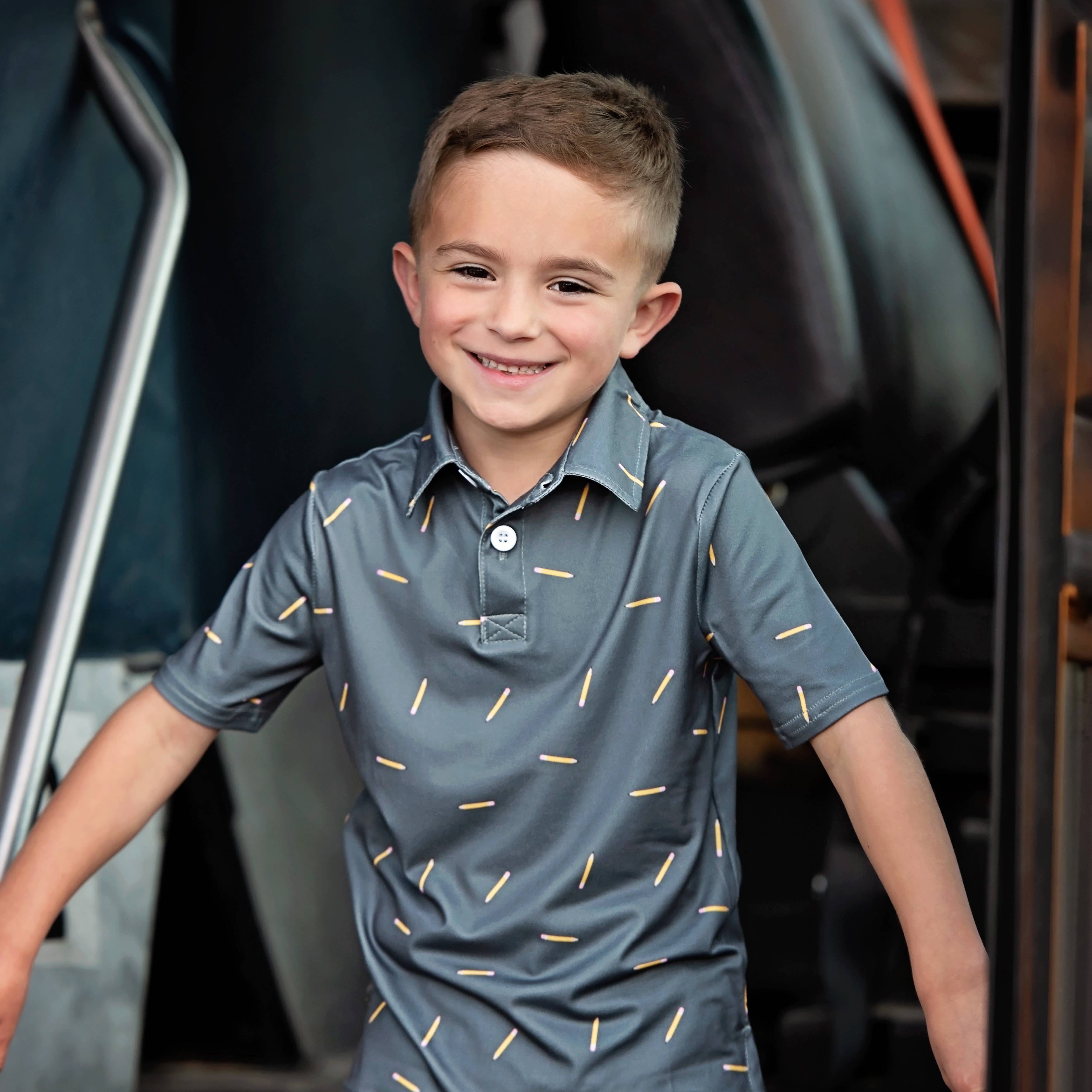 Sugar Bee Clothing - Wholesale T-Shirt - Kids - Polo - Pencils1