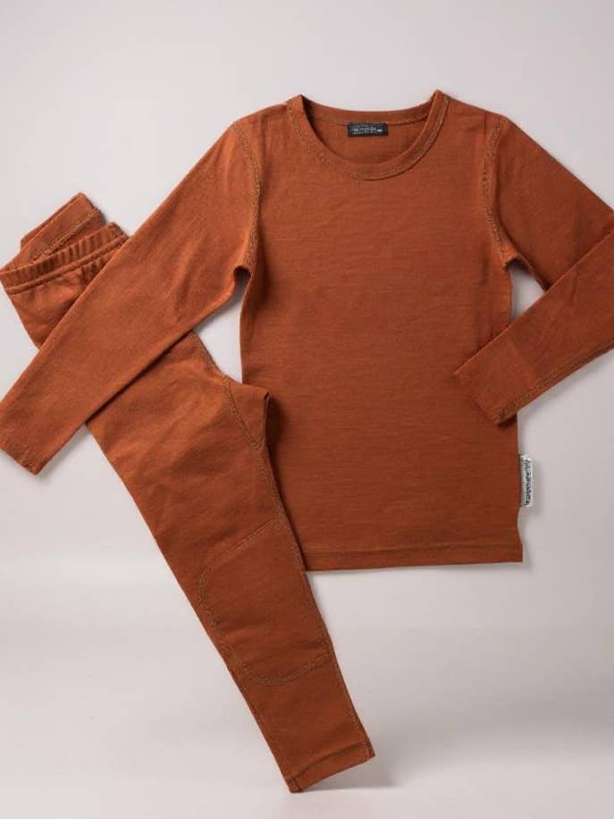 Apparel Now - Wholesale Top & Pant Set - Kids - Merino Wool Base Layers0