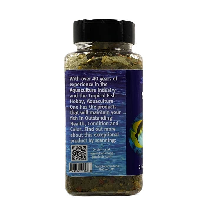 TropicZone - Wholesale Pet Food - Not Cat/Dog - Aquaculture-One Marine Floating Performance Flake