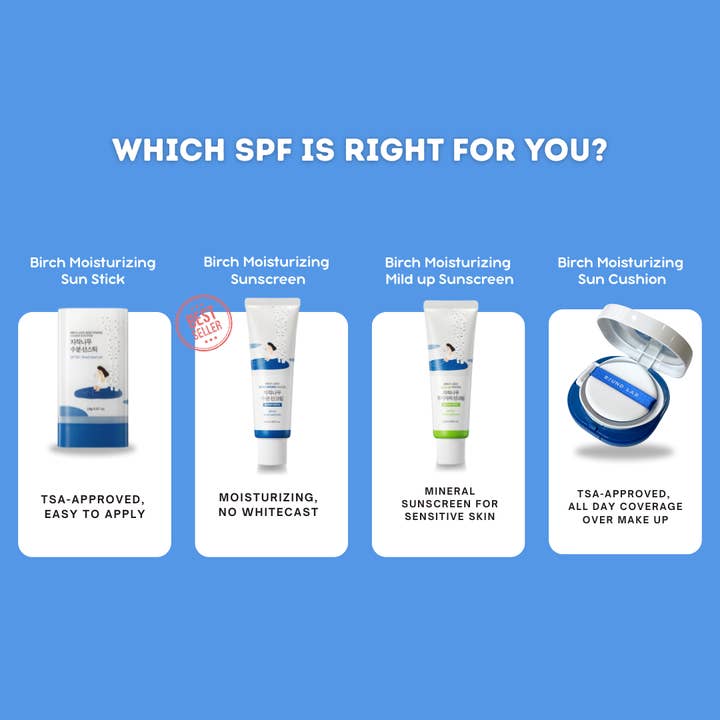 Round Lab - Wholesale Sunscreen - Birch Moisturizing Sun Cushion SPF 50+