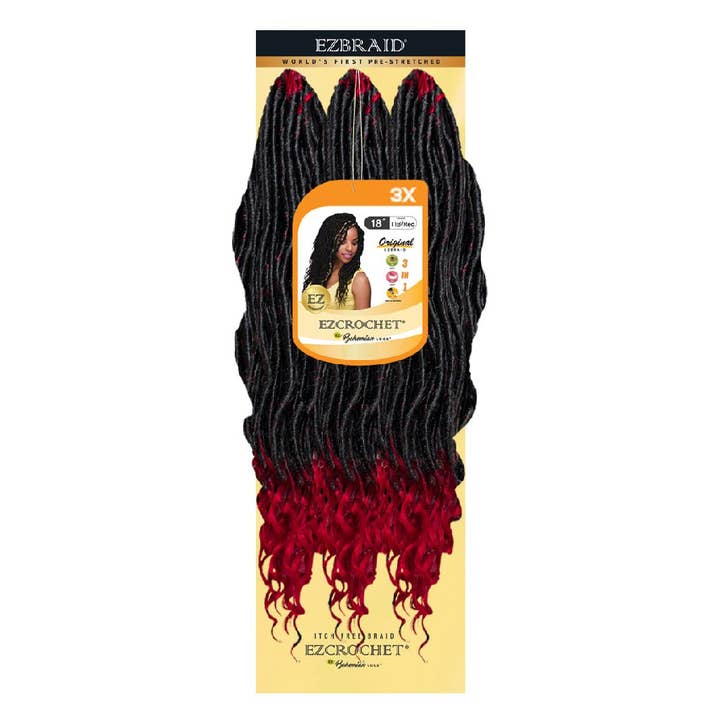 EZBRAID UK - Wholesale Hair Extensions - Bohemian LOCS 18" - 3X VALUE10