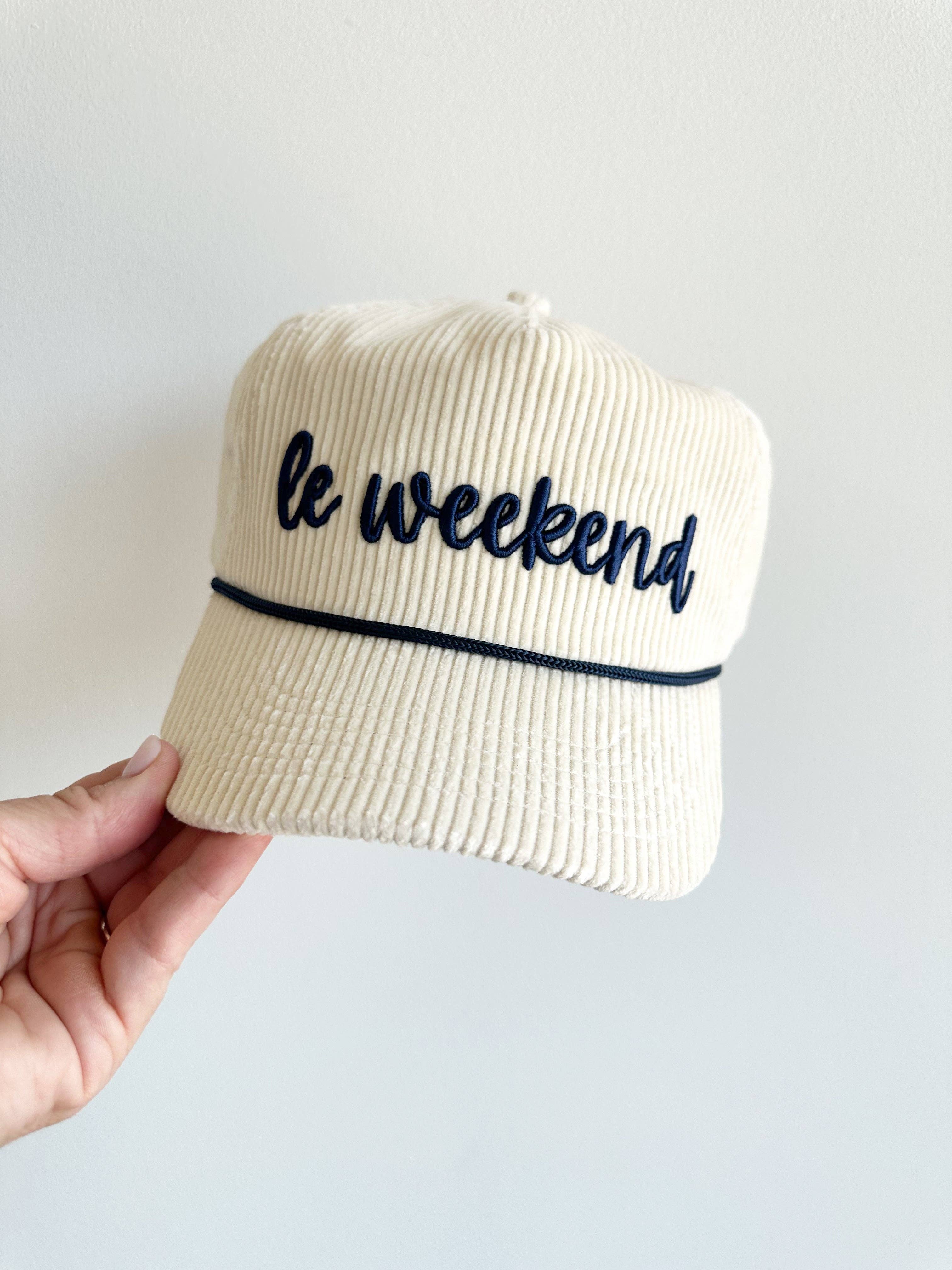 Social Statement – wholesale Trucker hat – Women’s – Le Weekend Corduroy Trucker Hat