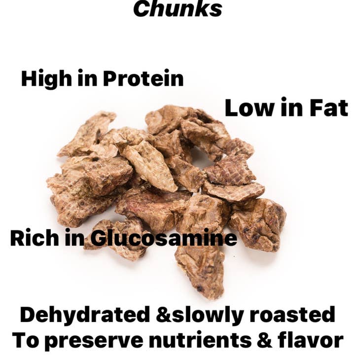 Live Pawsitive - Wholesale Pet treats – Dog - Beef Lung Chunks 7oz package3