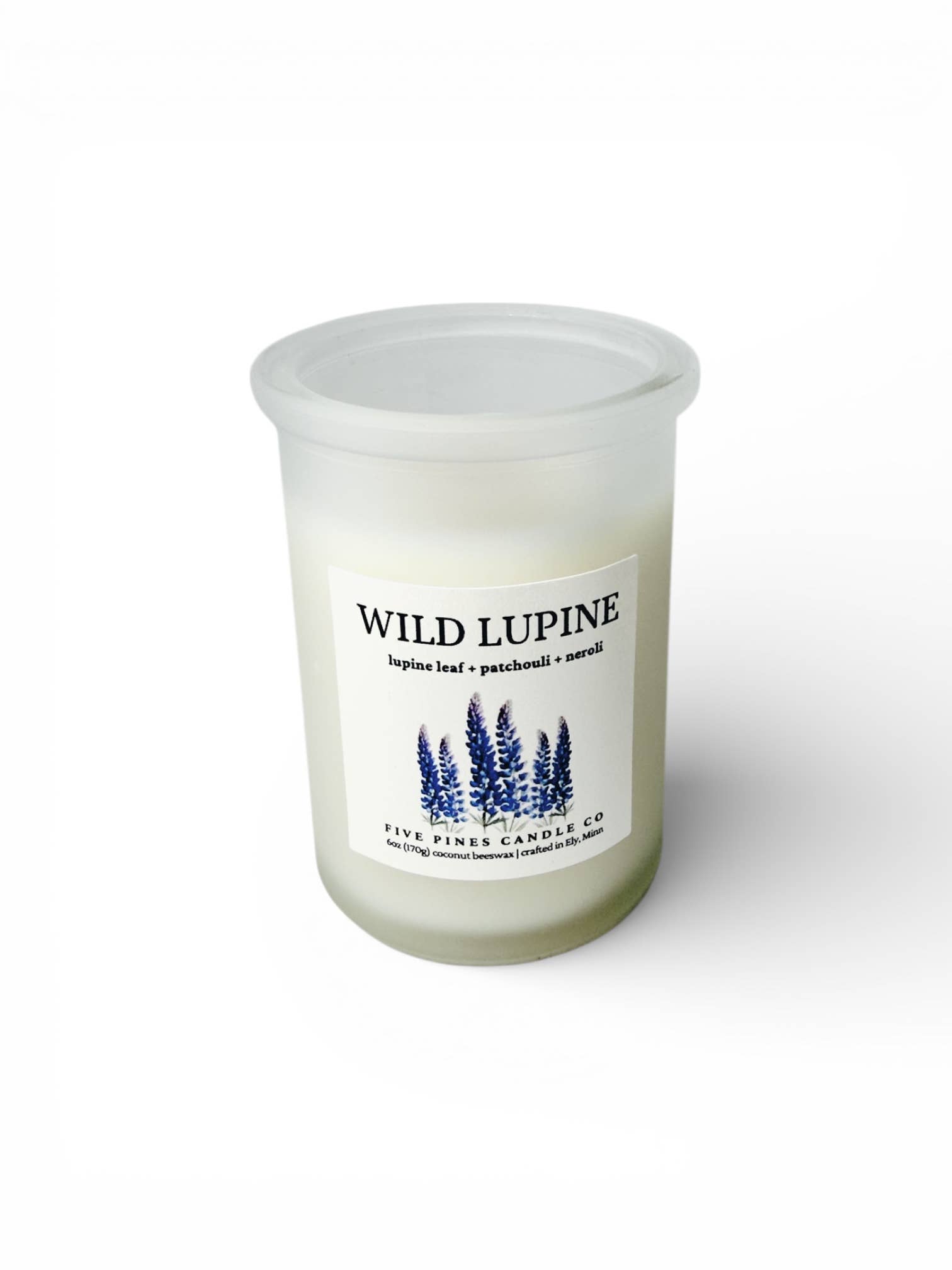 Five Pines Candle Co - Wholesale Jar/Filled Candle - Wild Lupine