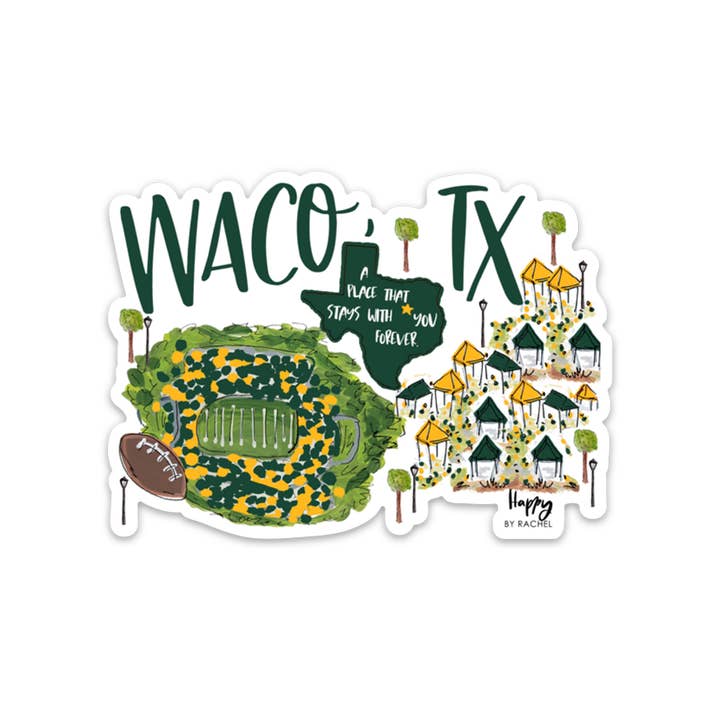 Happy By Rachel, LLC - Wholesale Sticker - Waco, TX Sticker