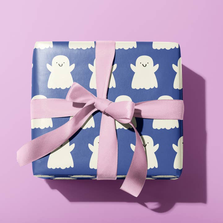 Geschenkpapier Ghost — Geschenkpapier — lustig — niedlich — Halloween für den Großhandel von Rumble Cards