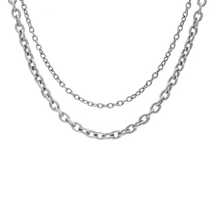 Collier Epi - Argent for wholesale by L'Atelier Emma & Chloé