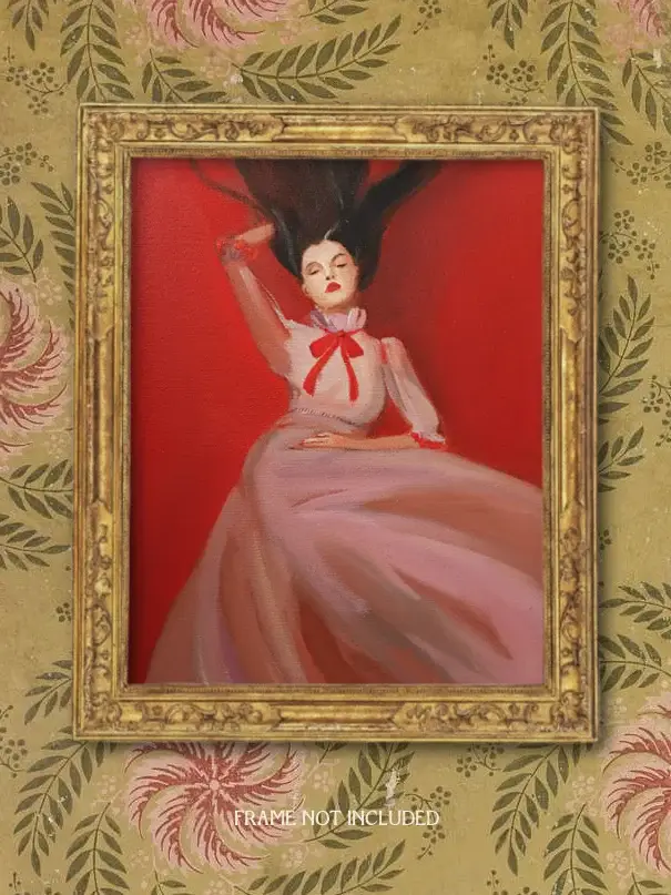 THE MANSION GIRLS - Vente Affiche d'art - Lilas licencieux. Tirage d'art. 8,5 « x 11"1