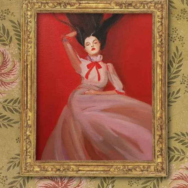 THE MANSION GIRLS - Vente Affiche d'art - Lilas licencieux. Tirage d'art. 8,5 « x 11"1