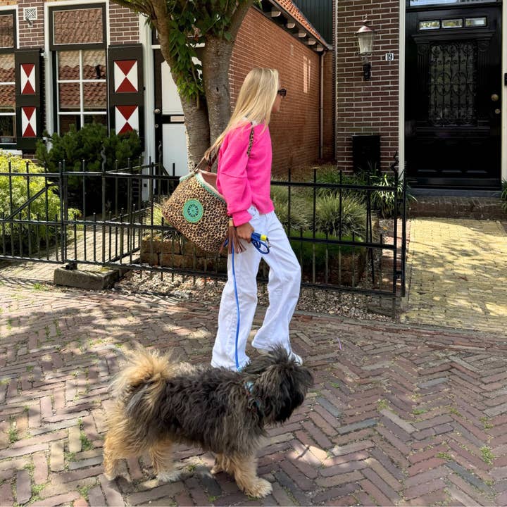 Dog with a Mission - Wholesale Pet Carrier - Dog - Leopard Lily Leather Dog Carrier Bag (up to 8 kg)4