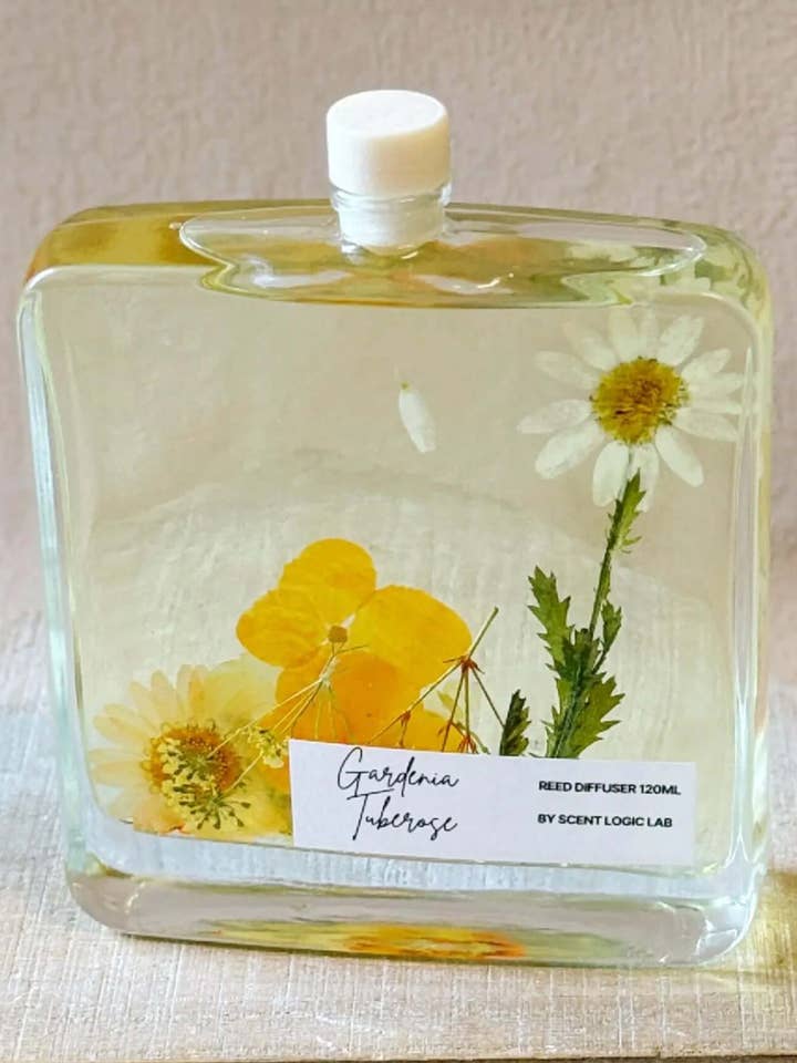 Botanical Reed Diffuser 4 OZ | Unique Gift Idea & Home Decor for wholesale by Crazy About Candles