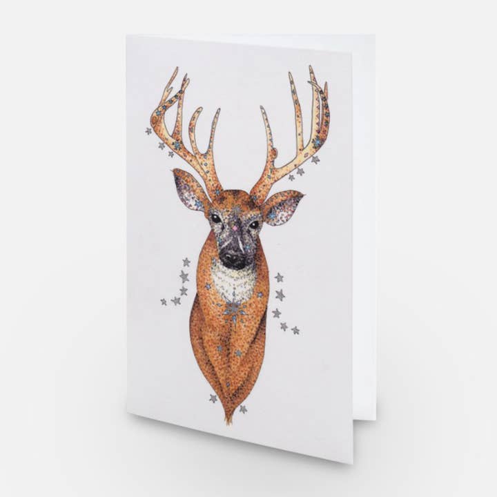 Carte de voeux cerf pour la vente par Artwork By Emilie