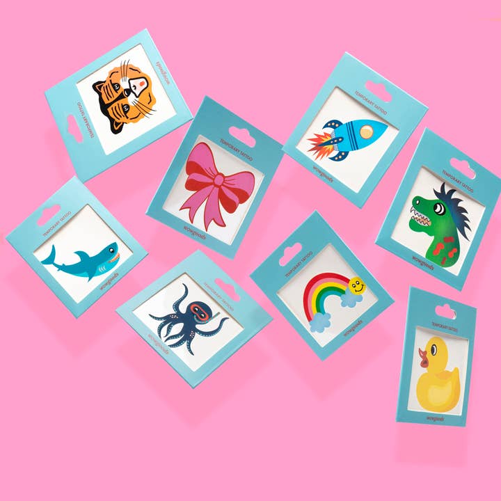 wowgoods - Wholesale Temporary Tattoo - Kids - Temporary Tattoo Halloween Badman2