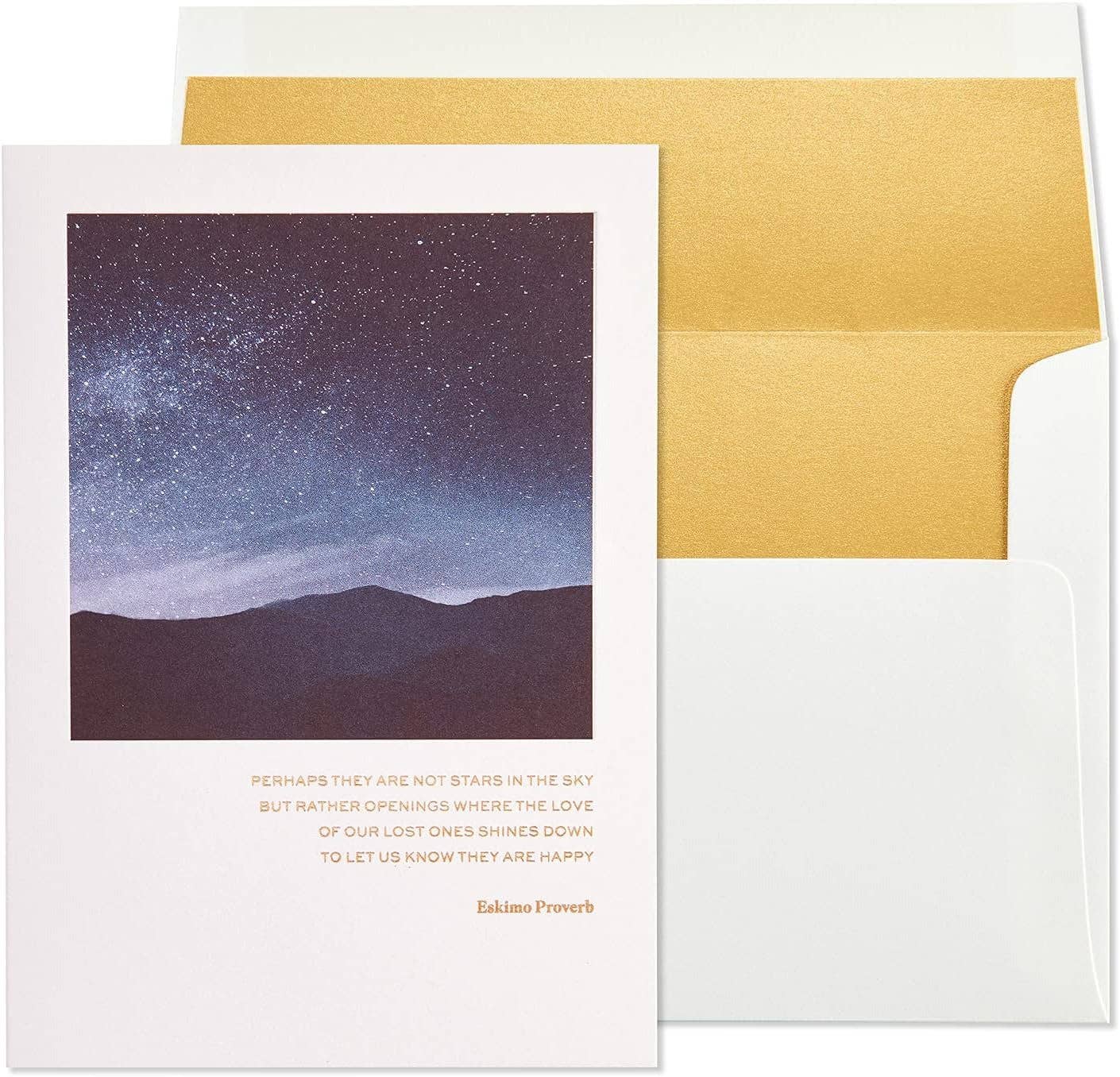 NIQUEA.D - Wholesale Sympathy Card - Night Sky Sympathy Card5