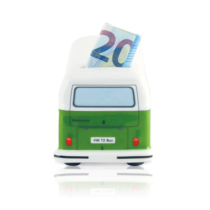 VW Collection by BRISA – Mealheiro por atacado – Cofre de cerâmica VW T2 verde 1:222