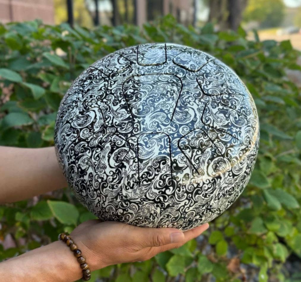 Lungta Imports - Vendita all'ingrosso Strumenti musicali - Tamburo Steel Tongue handpan musicale con borsa per trasporto10