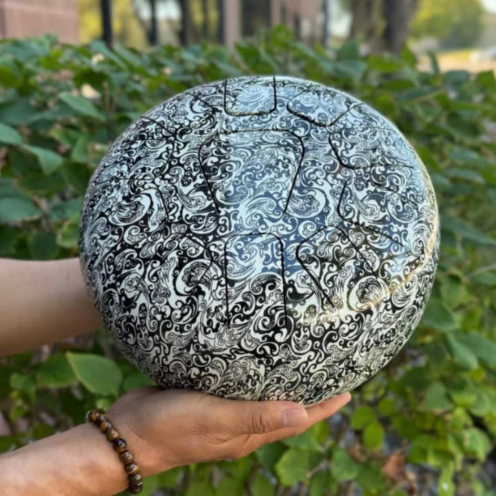 Lungta Imports - Vendita all'ingrosso Strumenti musicali - Tamburo Steel Tongue handpan musicale con borsa per trasporto10