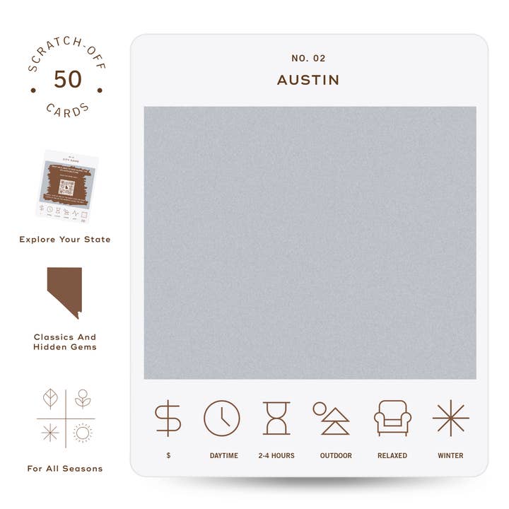 Reach International Outfitters - Wholesale Card Game - Nevada Adventure Bucket List1