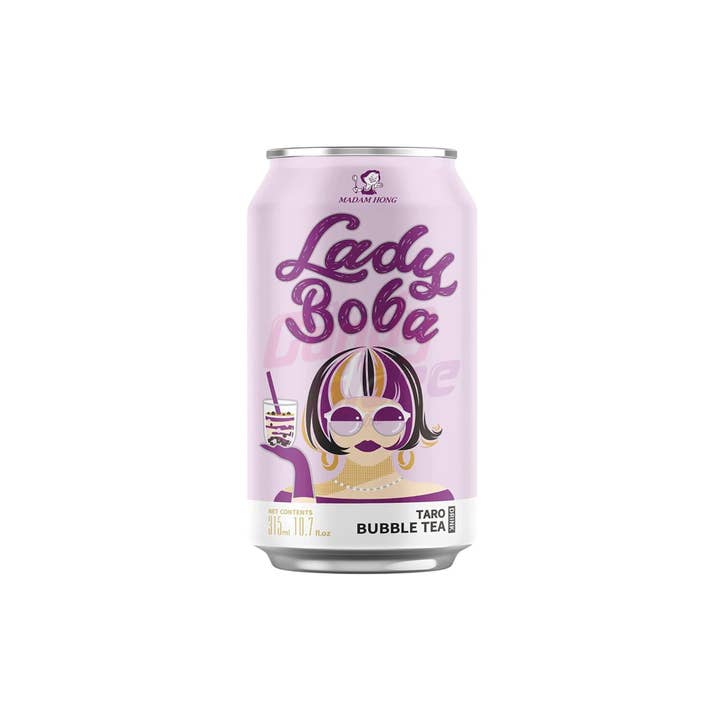 utoppa GmbH - Wholesale Iced Tea - Lady Boba Bubble Tea Taro 315 ml