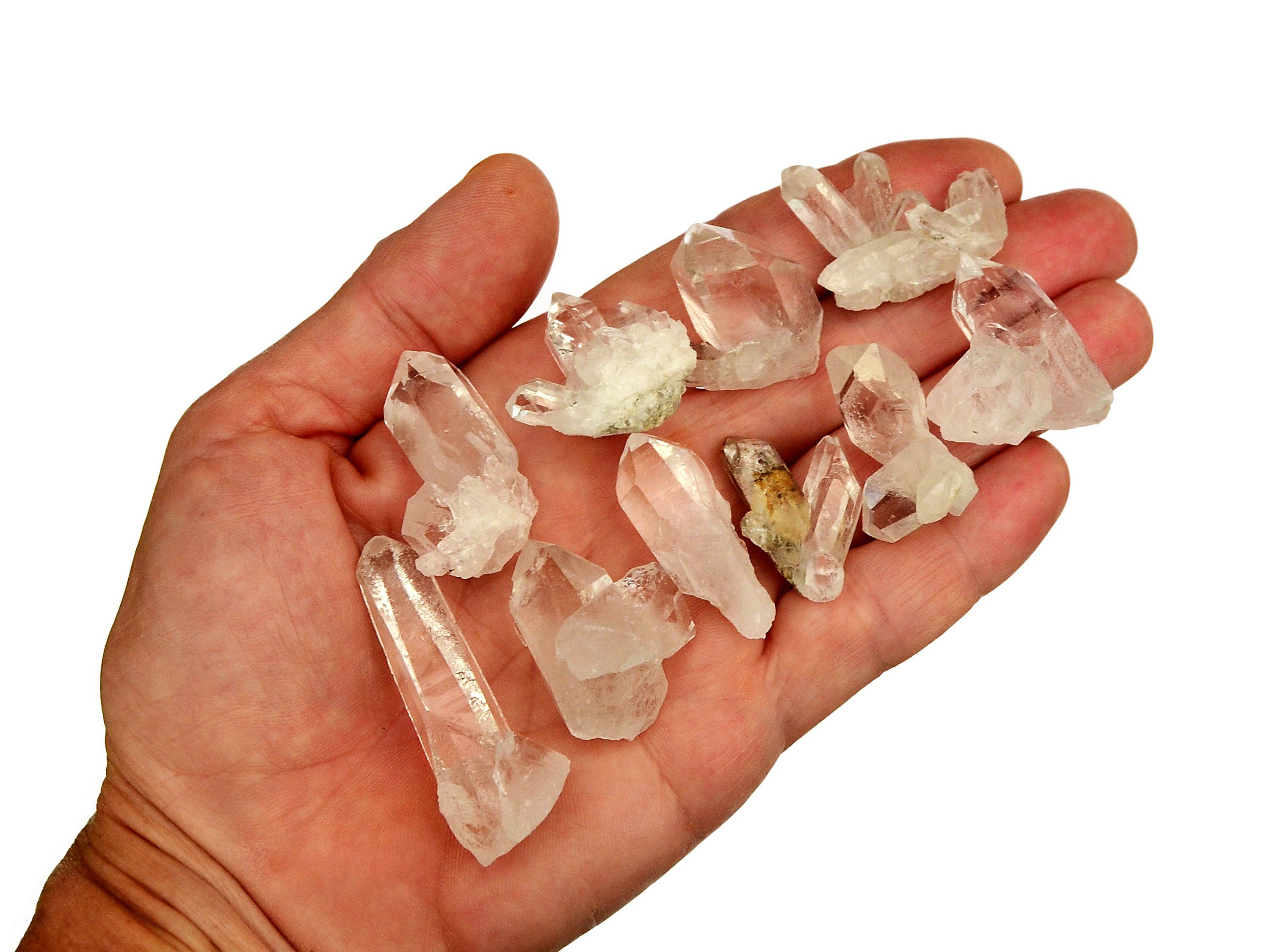 Kaia & Crystals - Wholesale Spiritual Stone/Crystal - Mini Clear Quartz Druzy (Brazil) Extra Quality (8g - 50g)0