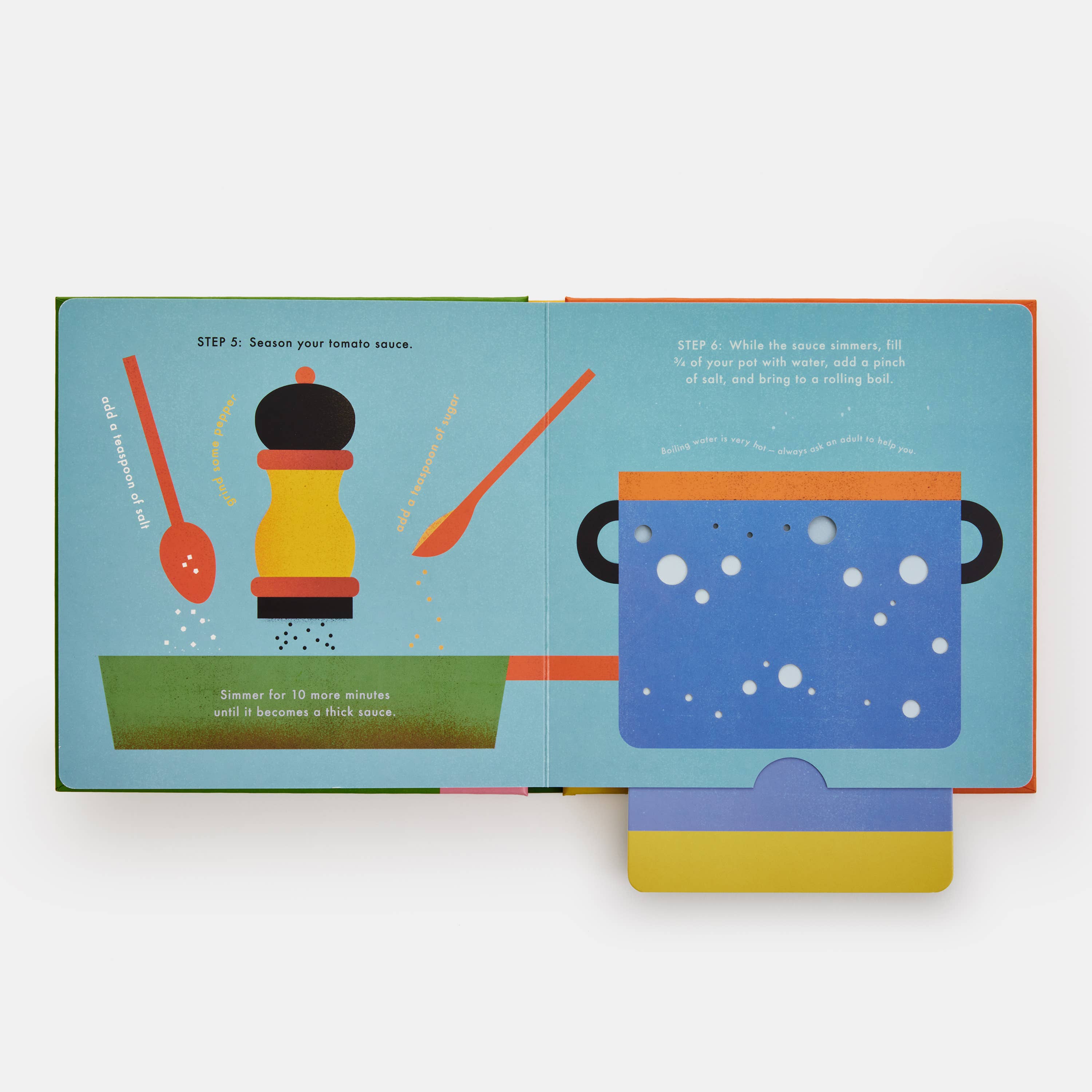 Phaidon - Wholesale Cookbooks & Food - Spaghetti!: An Interactive Recipe Book5