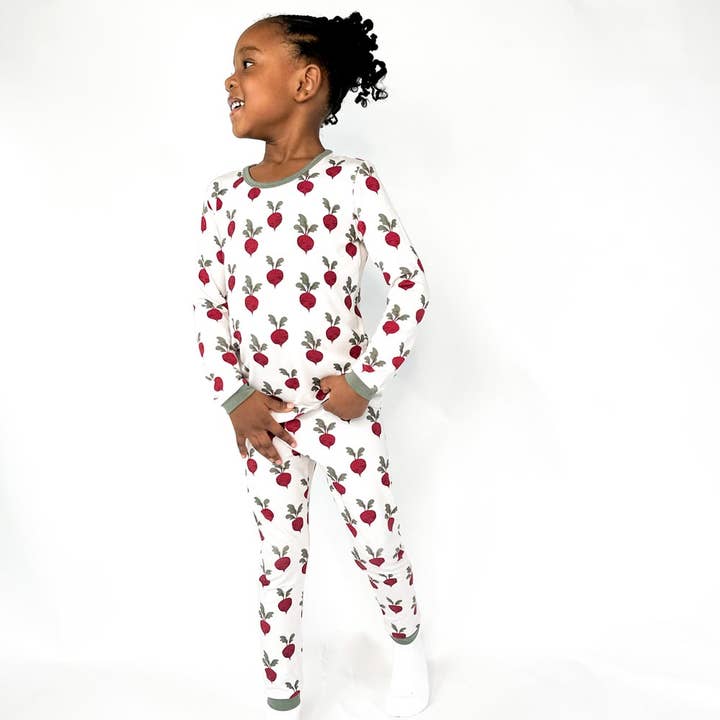 Zachte TENCEL Modal Peuter, Kinderen 2-Delige Pyjama, Bieten voor wholesale door tiny knot co.