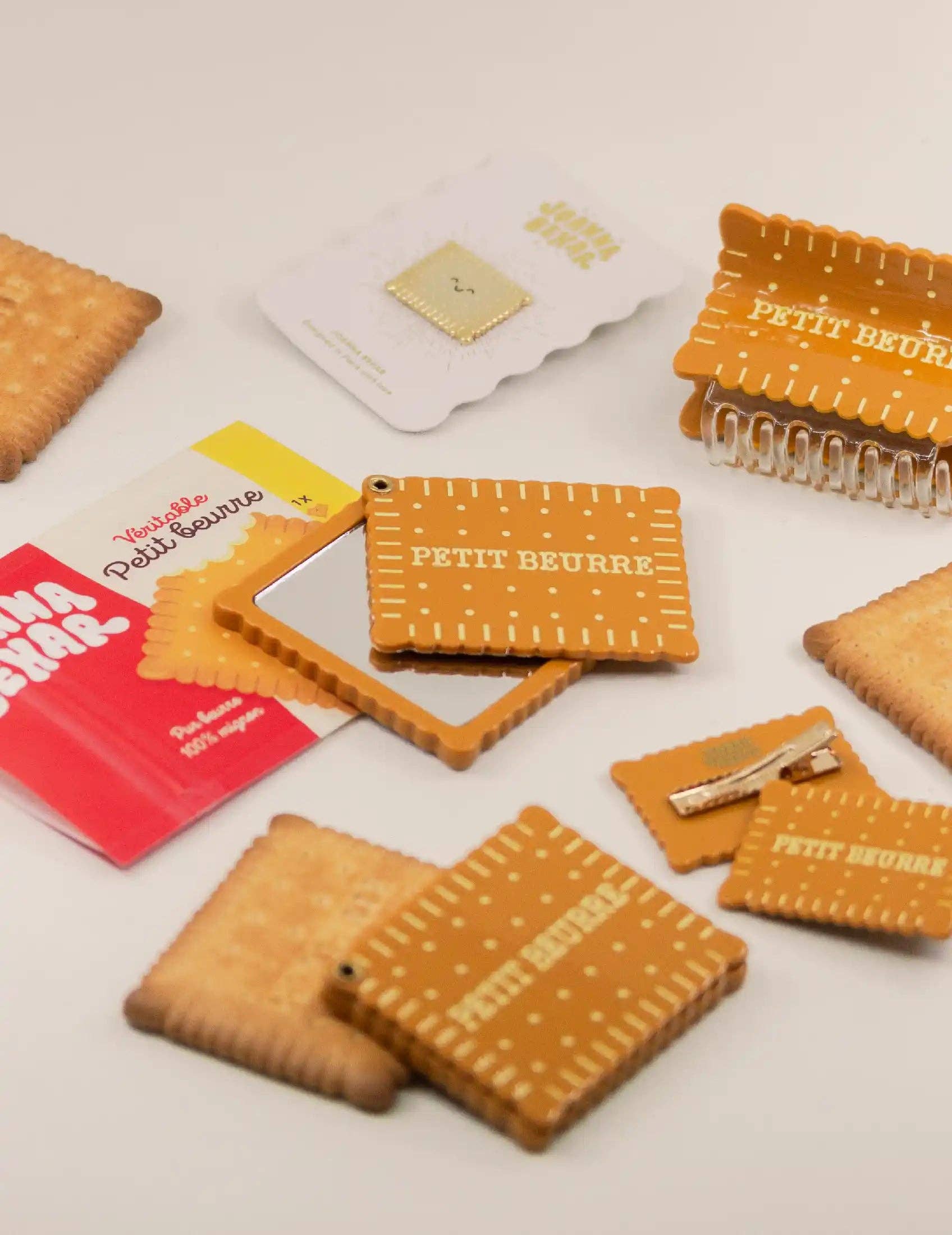 Joanna Behar – wholesale Kompakt spegel – Petit beurre-kex ficksspegel3