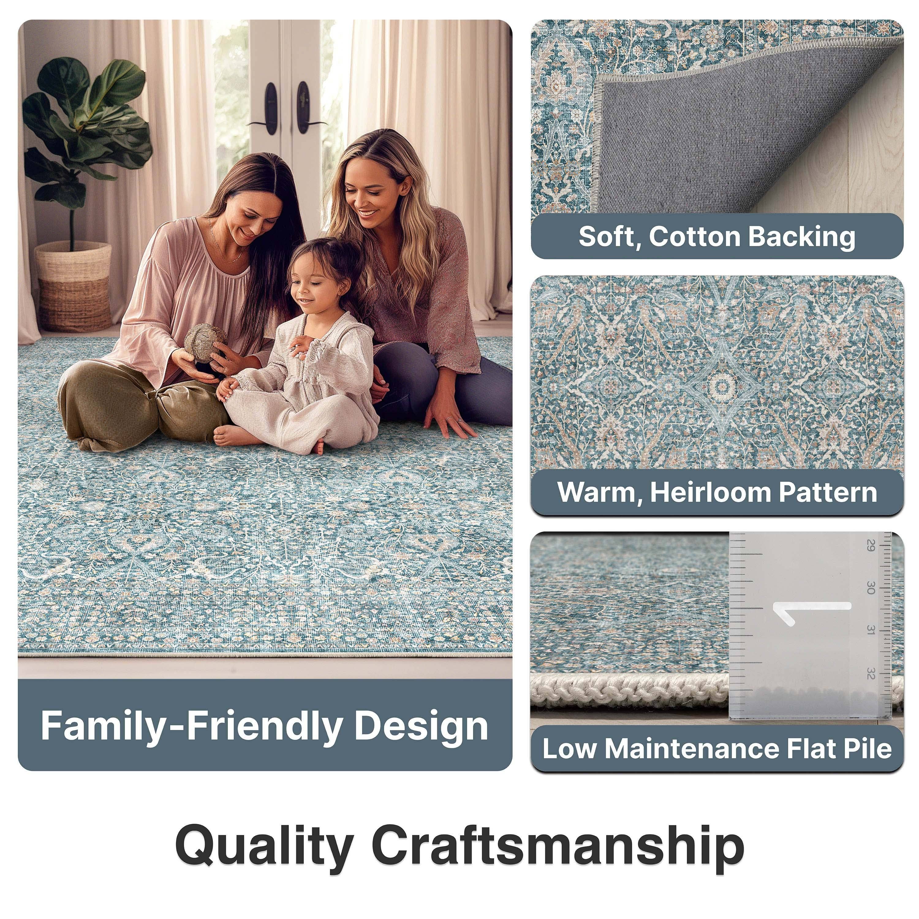 Well Woven - Wholesale Area Rug - Isolde Vintage Persian Oriental Flat-Weave Rug32