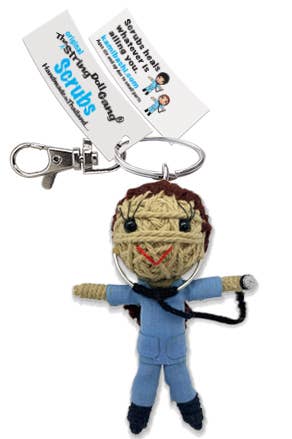 Kamibashi - Wholesale Keychain - Women's - Scrubs (Girl) String Doll Keychain1