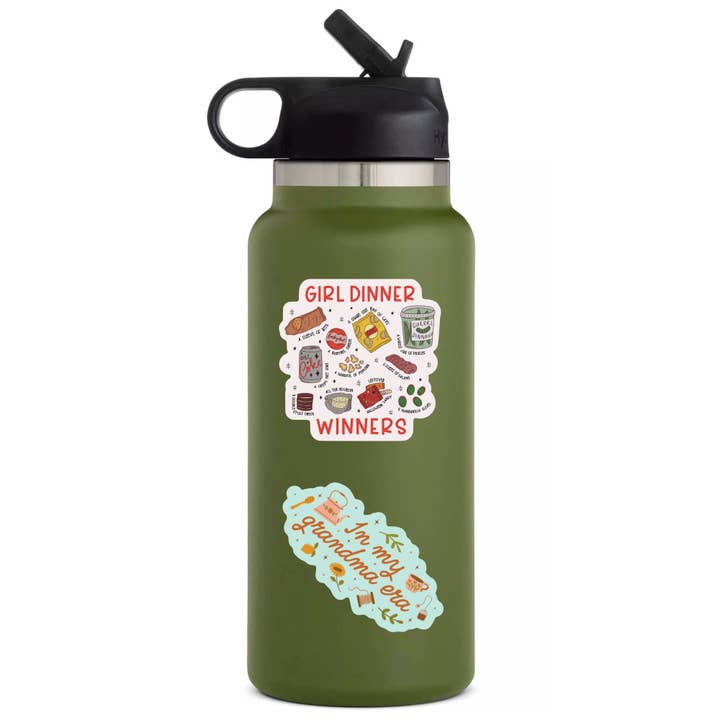 Juju and Moxie - Wholesale Sticker - Funny Girl Dinner Olives Candy High Quality Vinyl Sticker2