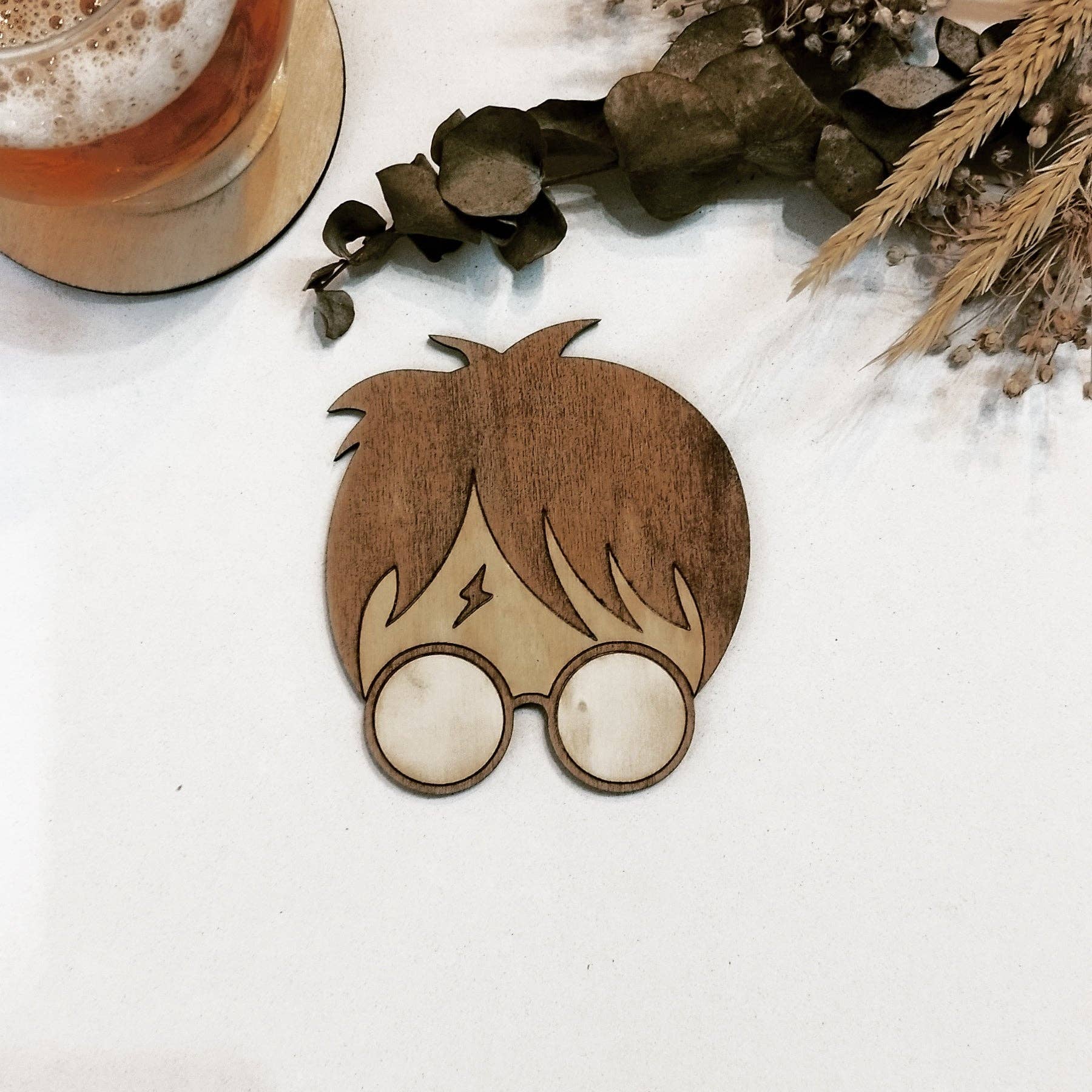 Studio Rima - Wholesale Coasters - Set of 6 Harry Potter Wooden Coasters - Unique Gift - Wizard6