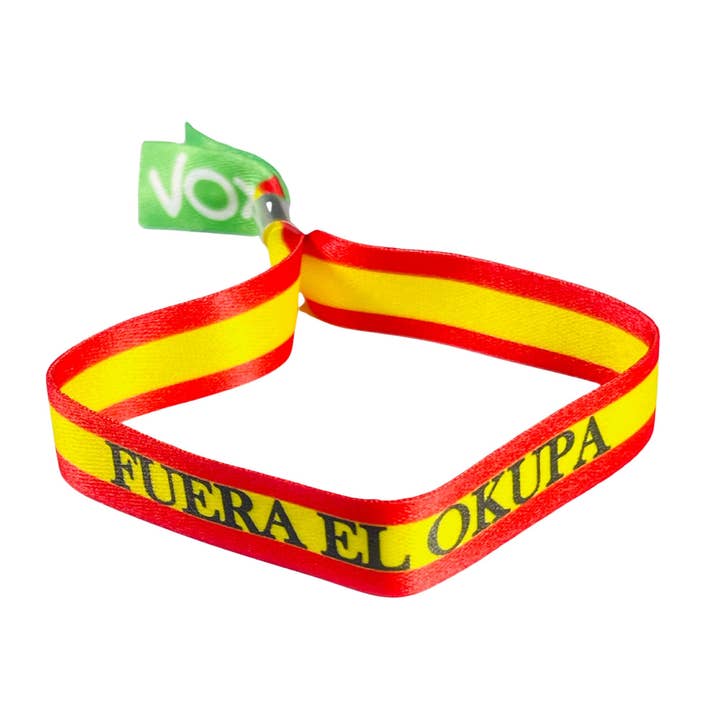 Bracelet - DEHORS L'OKUPA - VOX - P2887 pour la vente par Astur Pins