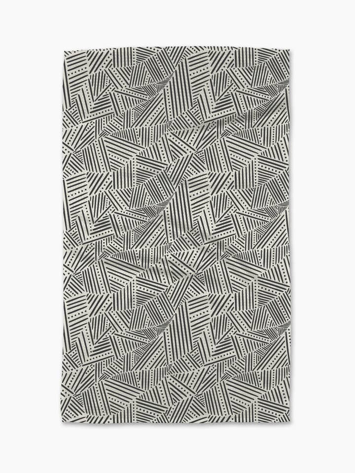 Rhythm Current Stripes Tea Towel for wholesale by Geometry