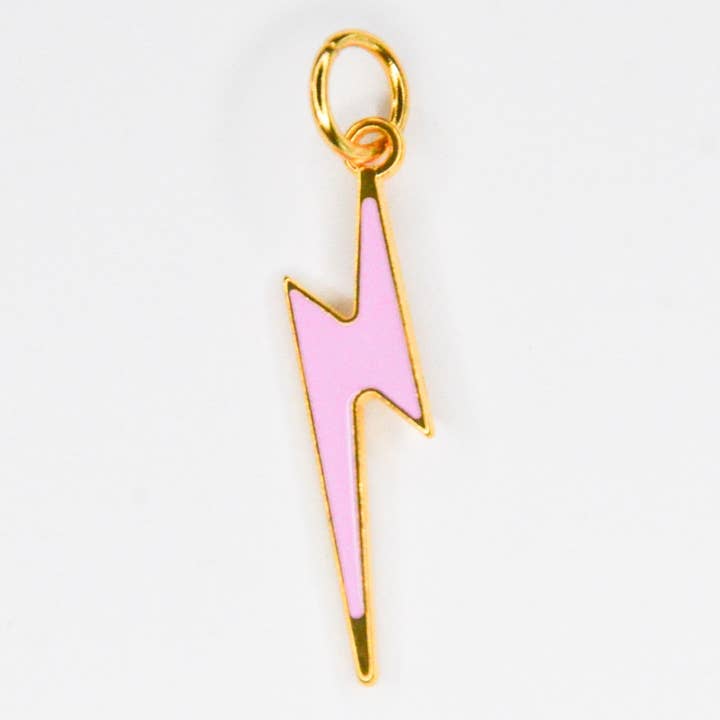 Charm lightning light pink for wholesale by Feestbeest-kids