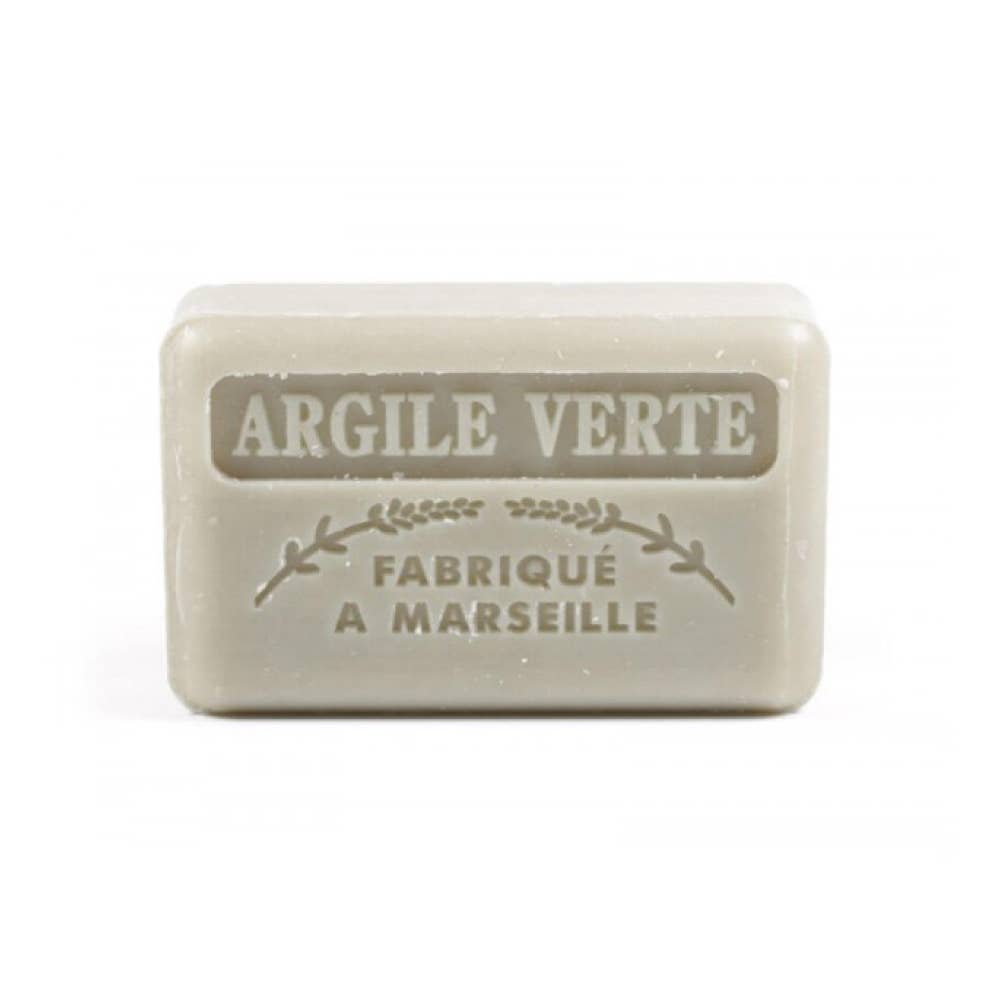 Au Savon de Marseille - Wholesale Bar Soap - Green Clay - French soap with organic shea butter 125g1