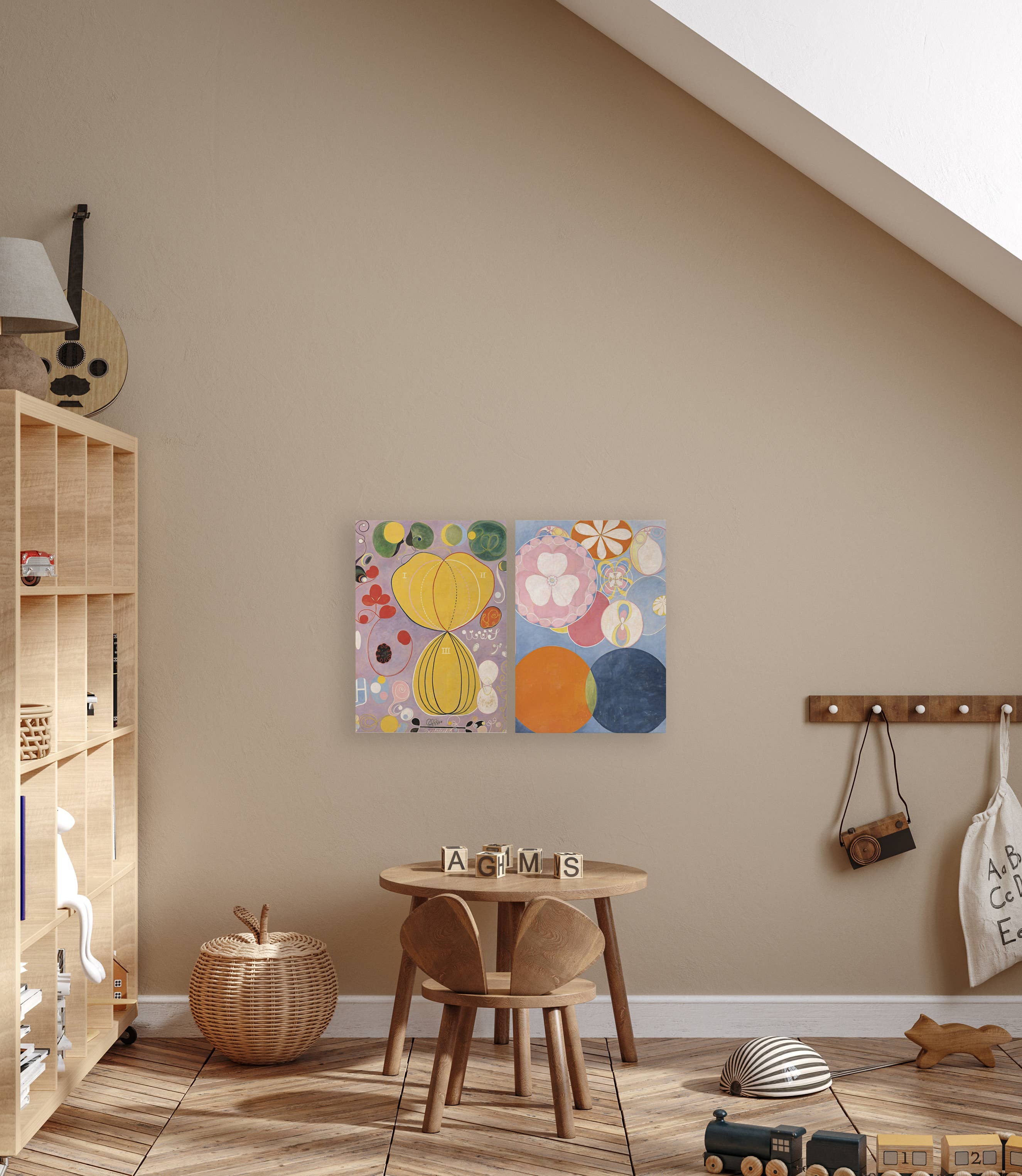 Really Nice Things - Wholesale Blank canvas - Set of 2 Canvases 60x40 Klint print1