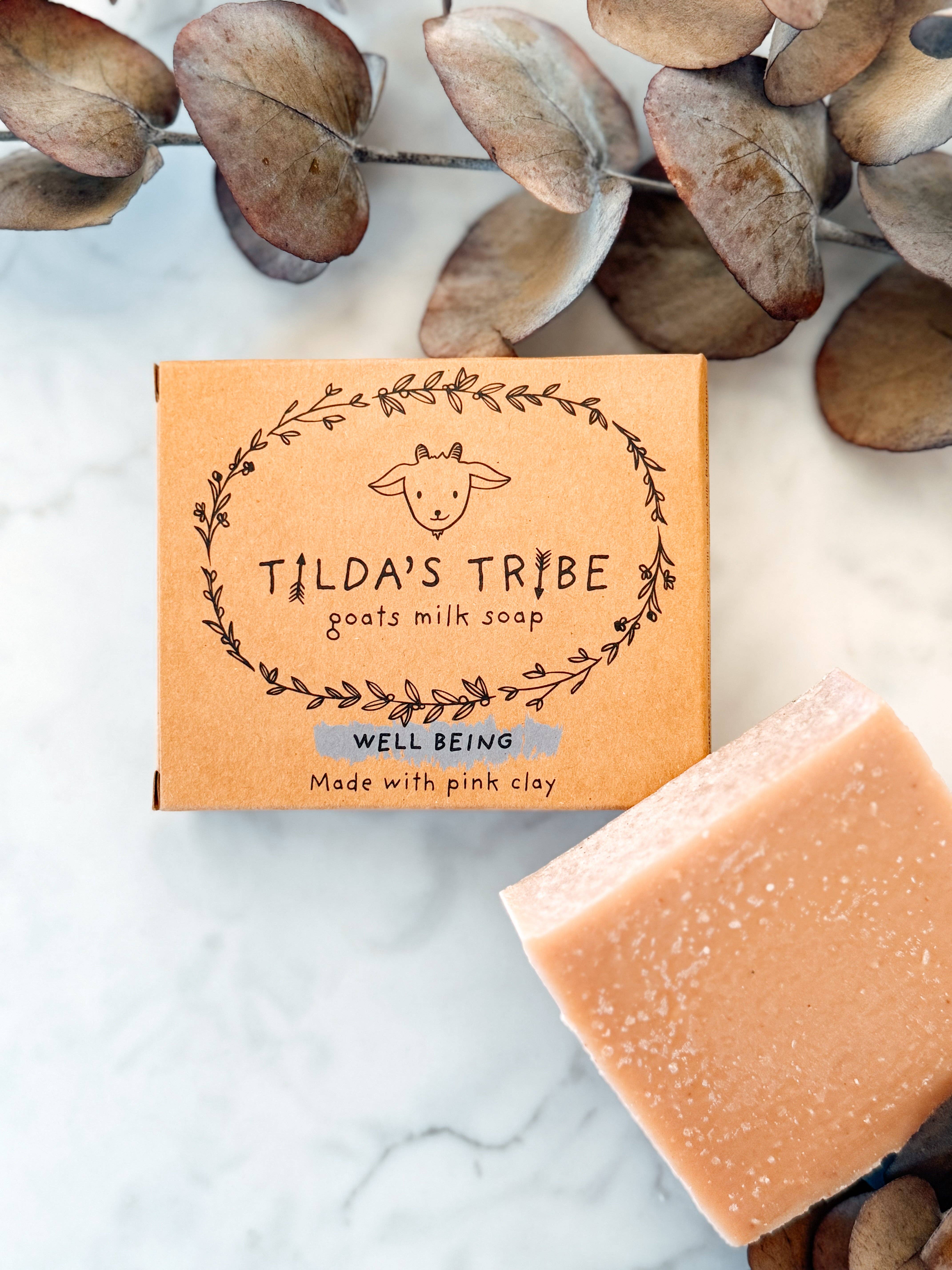 Tildas Tribe - Wholesale Bar Soap - Well Being Bar - Rosemary, Lavender, Eucalyptus & Pink Clay3