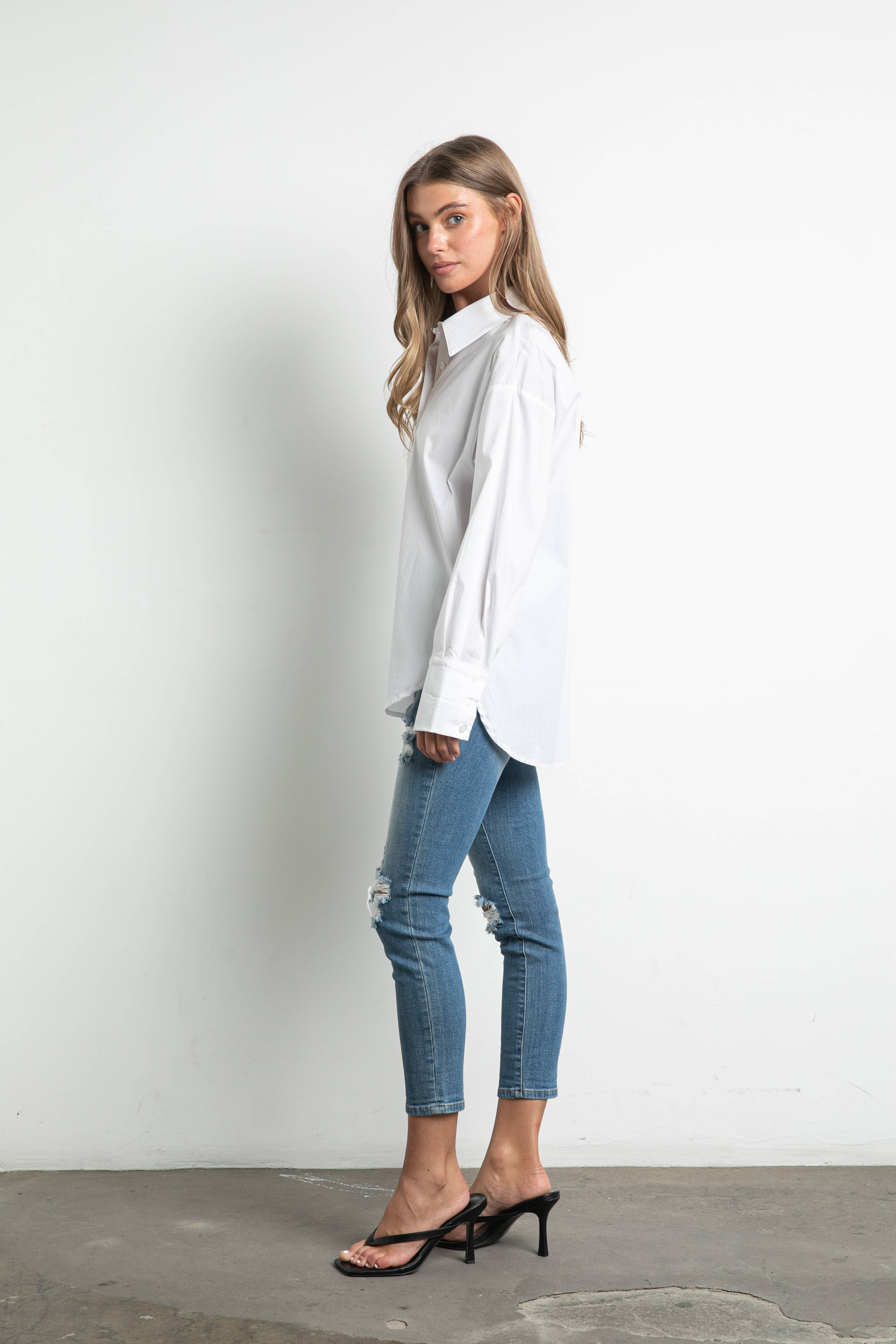 KIWI - Wholesale Button Down Shirt - Women's - IT2464 Top18