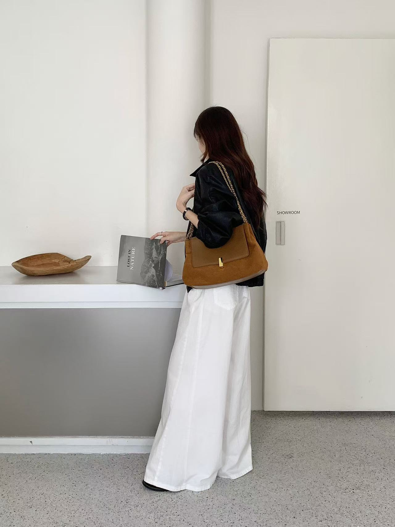 Pretty Persuasions - Vendita all'ingrosso Tracolla - Donna - Borsa a spalla in pelle scamosciata in microfibra P250913