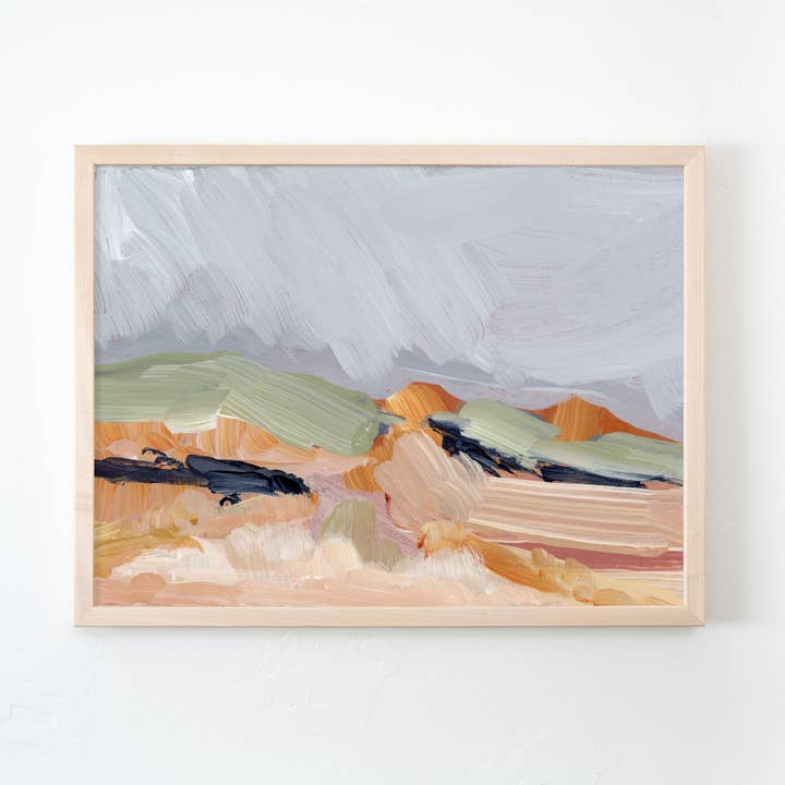 Laurie Anne Art - Wholesale Art Print - Abstract Rainy Art Print - Summer Storm