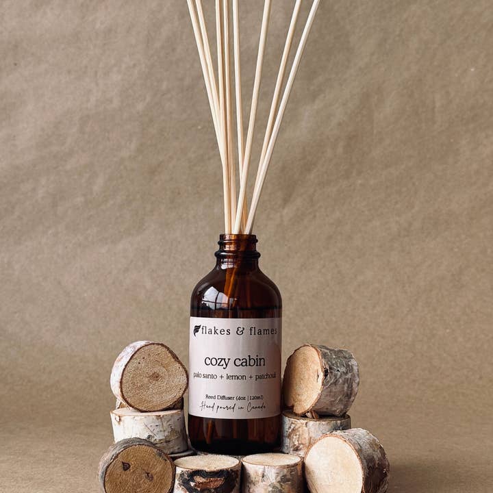 cozy cabin for wholesale by Flakes and Flames