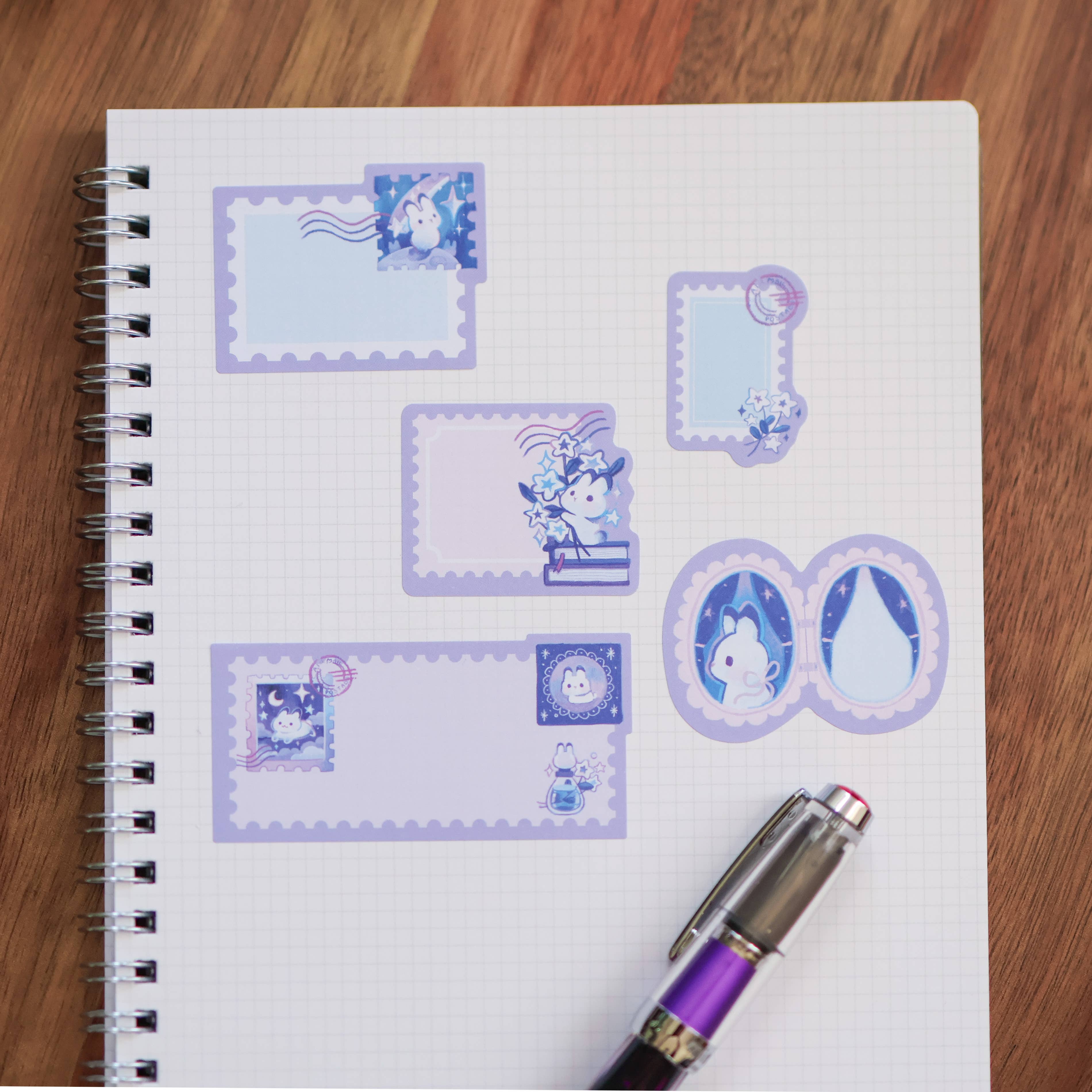 Thousand Skies - Wholesale Gift Tag Label - Paper Roll Labels (Kiss Cut) - Star Bouquet3