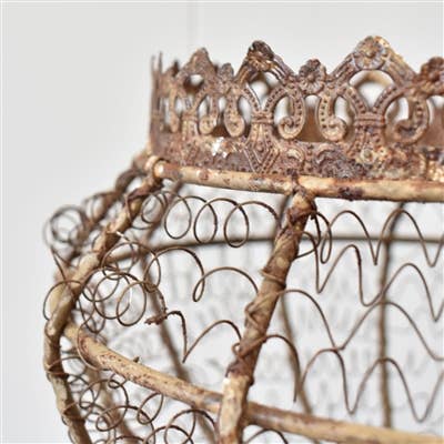 David Christopher's Collection - Wholesale Urn - Royal Vintage Wired Urn H: 12.5" X W: 14.5" 1