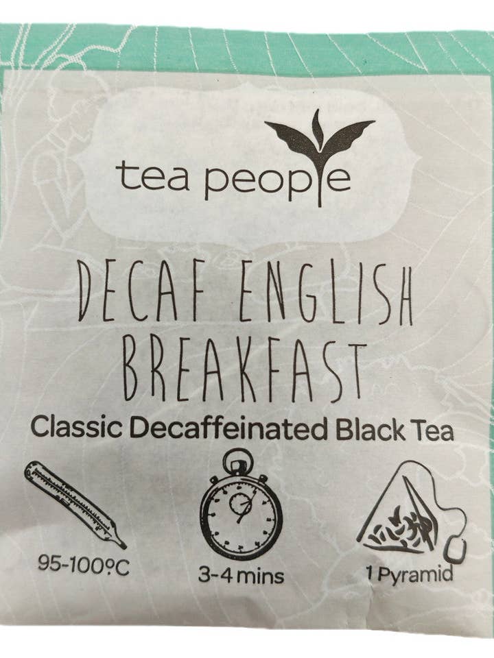Decaf English Breakfast - Black Tea Envelopes for wholesale by Tea People