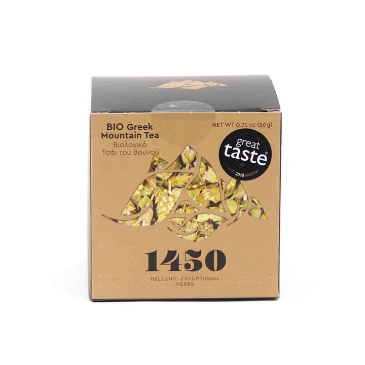 PurEllas Griechische Produkte – Engroshandel Sundheds-/detox-te – Økologisk græsk bjerg te 1450 20g3