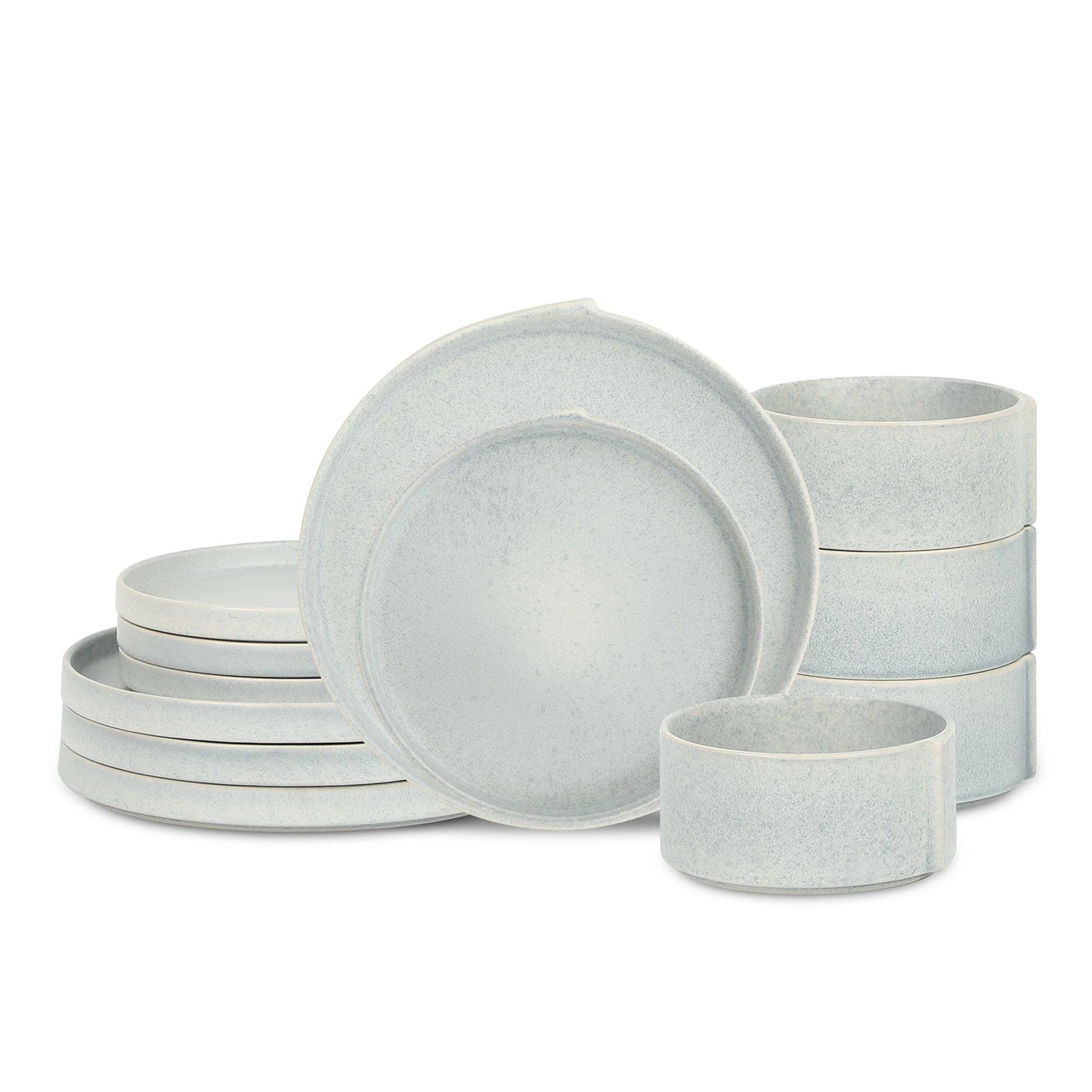 Stone  Lain - Wholesale Dinnerware Set - Bao Stoneware Dinnerware Set - Blue-Grey0